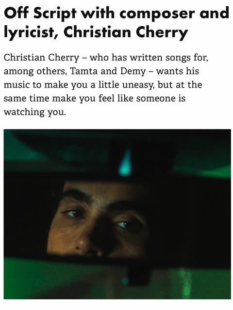 Christian Cherry Instagram post